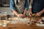 Set de 2 emporte pièces à raviolis Marcato motifs ronds et carrés