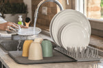 Egouttoir à vaisselle Guzzini Dry & Safe gris multifonction