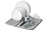 Egouttoir à vaisselle Guzzini Dry & Safe gris multifonction