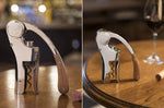 Coffret tire bouchon L'Atelier du vin Oeno Motion Wood & Chrome bois massif