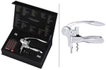 Coffret tire bouchon L'Atelier du vin Oeno Box Sommelier métal chromé