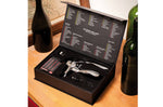Coffret tire bouchon L'Atelier du vin Oeno Box Sommelier métal chromé