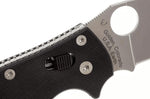 Couteau pliant Spyderco Manix 2 C101GP2 manche G10 noir 11,8cm