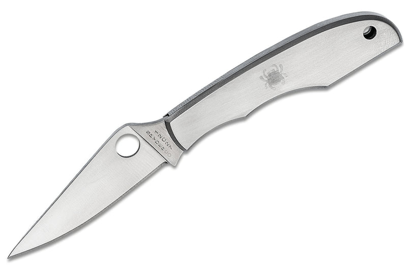 Couteau pliant Spyderco GrassHopper C138P manche en acier 6,9cm