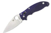 Couteau pliant Spyderco Manix 2 C101GPDBL2 manche G10 bleu 11,8cm