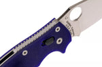 Couteau pliant Spyderco Manix 2 C101GPDBL2 manche G10 bleu 11,8cm