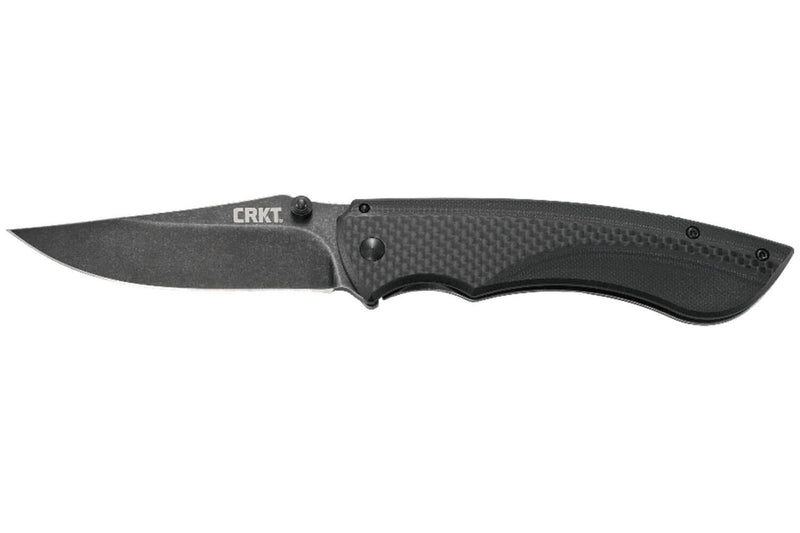 Couteau pliant CRKT BURNOUT 4123K manche en G10 12,5cm