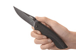 Couteau pliant CRKT BURNOUT 4123K manche en G10 12,5cm
