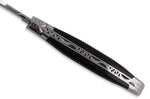 Couteau pliant Laguiole en Aubrac en ébène manche 12cm