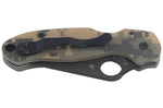 Couteau pliant Spyderco Para 3 C223GPCMOBK manche G10 camouflage noir 10,9cm