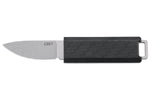 Couteau plat CRKT SCRIBE 2425 manche nylon renforcé avec fibre de verre avec capuchon