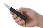 Couteau plat CRKT SCRIBE 2425 manche nylon renforcé avec fibre de verre avec capuchon