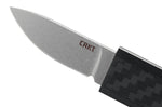 Couteau plat CRKT SCRIBE 2425 manche nylon renforcé avec fibre de verre avec capuchon