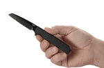 Couteau pliant CRKT LCK + TANTO BLACK-OUT 3802K manche nylon/fibres de verre 10,5cm