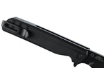 Couteau pliant CRKT LCK + TANTO BLACK-OUT 3802K manche nylon/fibres de verre 10,5cm