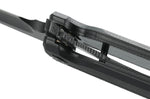 Couteau pliant CRKT LCK + TANTO BLACK-OUT 3802K manche nylon/fibres de verre 10,5cm