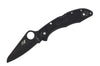 Couteau pliant Spyderco Salt 2 C88PBBK2 manche nylon/fibre de verre noir 10,8cm