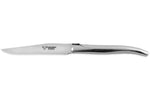 Coffret de 6 couteaux de table Laguiole en Aubrac tout inox manches brillants