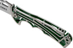 Couteau pliant CRKT NIRK TIGHE VERT 5241 manche acier inox 10,8cm
