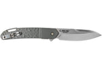 Couteau pliant CRKT BONA FIDE GRIS K540GXP manche aluminium 11,8cm