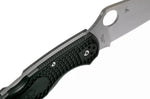 Couteau pliant Spyderco Police 4 C07PBK4 en nylon/fibre de verre noir 14,1cm