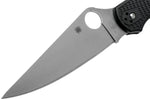 Couteau pliant Spyderco Police 4 C07PBK4 en nylon/fibre de verre noir 14,1cm
