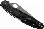 Couteau pliant Spyderco Police 4 C07PBK4 en nylon/fibre de verre noir 14,1cm