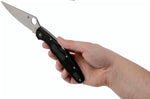 Couteau pliant Spyderco Police 4 C07PBK4 en nylon/fibre de verre noir 14,1cm
