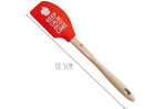 Maryse en silicone Zassenhaus Keep Calm manche en bois 30,5cm