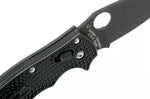 Couteau pliant Spyderco Manix 2 C101PBBK2 manche en nylon/fibre de verre noir 11,8cm