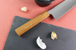 Couteau de chef japonais artisanal Wusaki Migaki G3 24cm