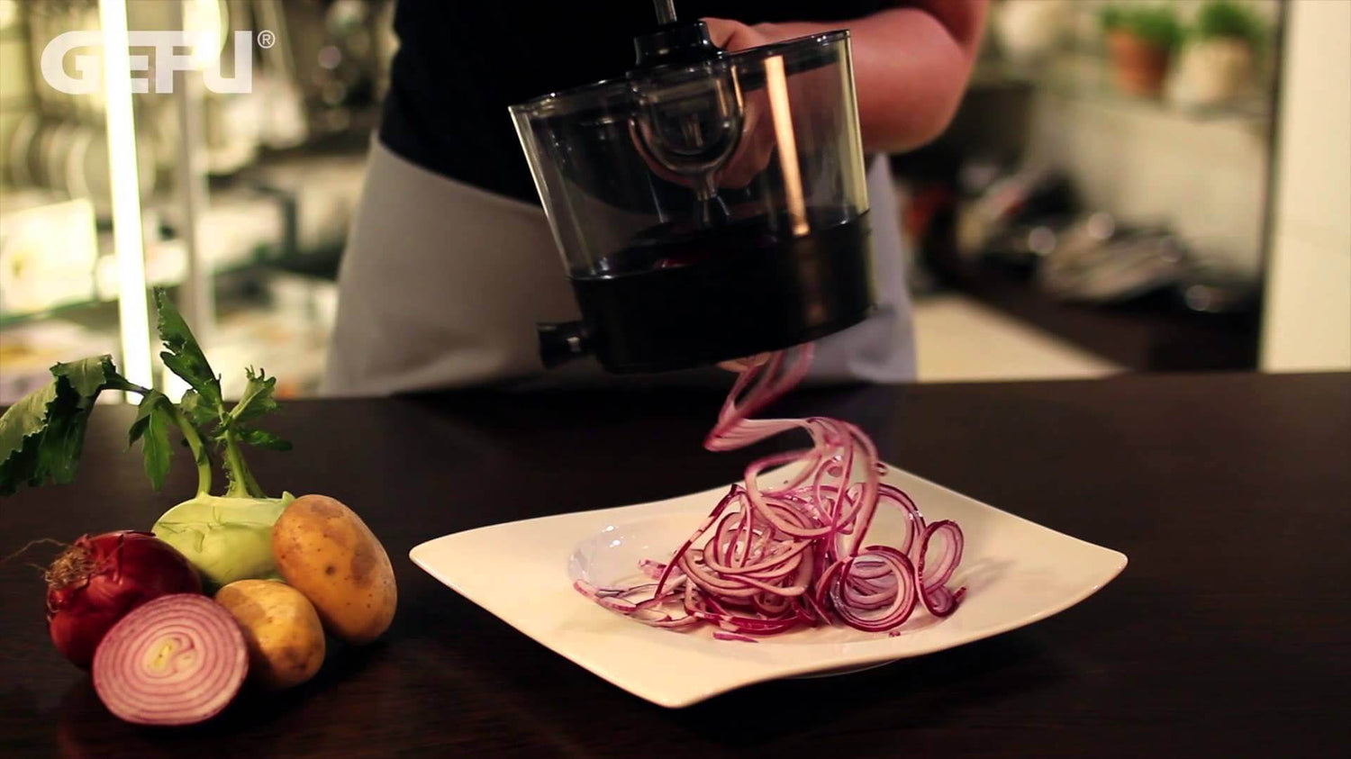 Coupe-légumes spirale SPIRALFIX GEFU