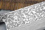 Couteau nakiri japonais artisanal Yoshimi Kato 16.5cm SG2 Damascus