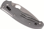 Couteau pliant Spyderco Manix 2 Maxamet C101PGY2 en copolymère/fibre de verre gris 11,8cm