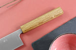 Couteau kiritsuke japonais artisanal Wusaki Migaki G3 24cm