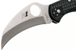 Couteau pliant Spyderco Tasman Salt 2 C106PBK2 manche nylon/fibre de verre noir 10,8cm
