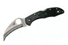 Couteau pliant Spyderco Tasman Salt 2 C106SBK2 dentelé manche nylon/fibre de verre noir 10,8cm
