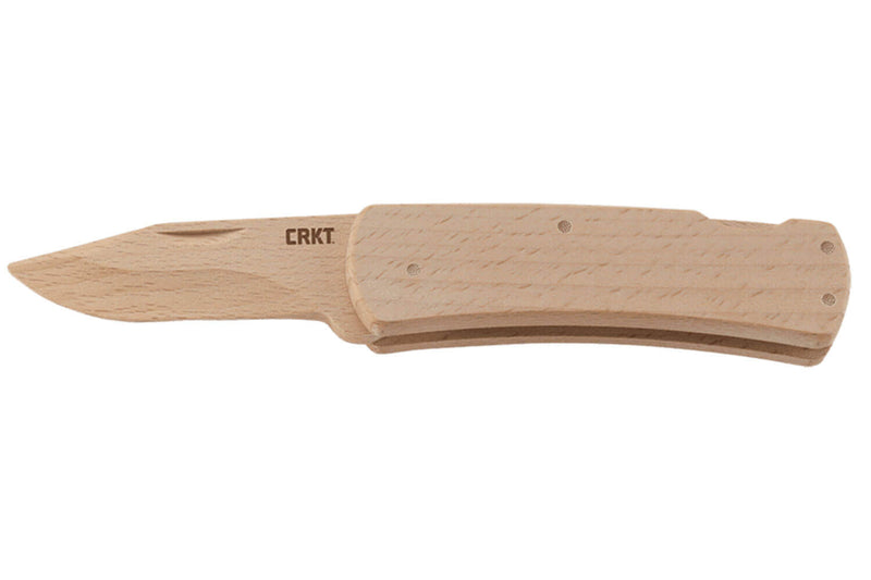 Couteau pliant CRKT NATHAN EN KIT 1032 manche hêtre 11,7cm - A monter