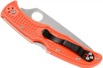 Couteau pliant Spyderco Endura 4 C10FPOR nylon/fibre de verre orange 12,6cm