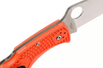 Couteau pliant Spyderco Endura 4 C10FPOR nylon/fibre de verre orange 12,6cm