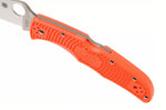 Couteau pliant Spyderco Endura 4 C10FPOR nylon/fibre de verre orange 12,6cm