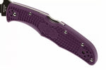 Couteau pliant Spyderco Endura 4 C10FPPR nylon/fibre de verre violet 12,6cm