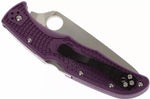 Couteau pliant Spyderco Endura 4 C10FPPR nylon/fibre de verre violet 12,6cm
