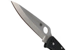 Couteau pliant Spyderco Endura 4 C10PBK biseauté en nylon/fibre de verre noir 12,6cm