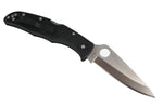 Couteau pliant Spyderco Endura 4 C10PBK biseauté en nylon/fibre de verre noir 12,6cm