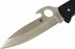 Couteau pliant Spyderco Endura 4 C10PGYW système Emerson en nylon/fibre de verre 12,6cm