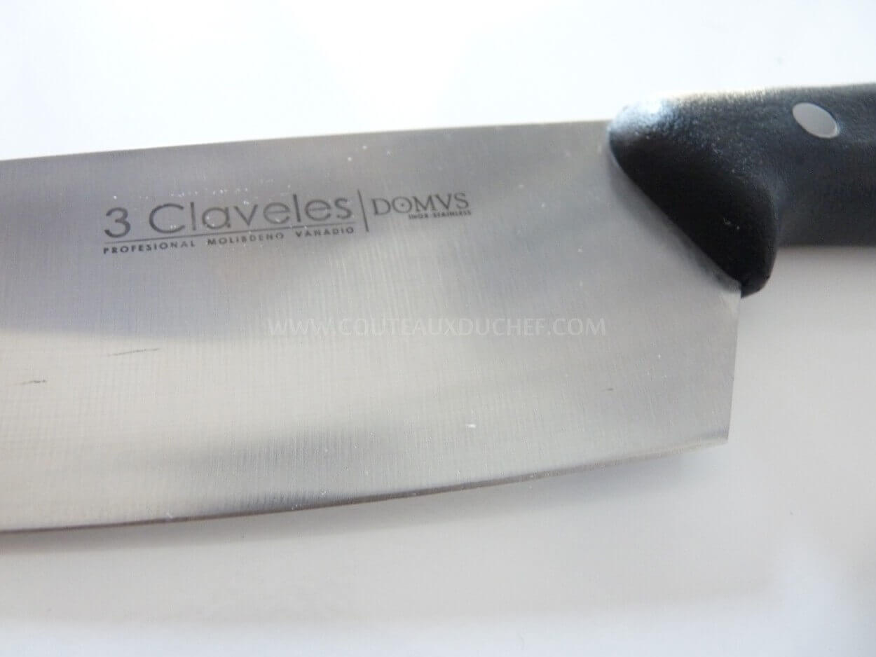 Malette de 9 couteaux DOMVS pour cuisiniers + fusil 3 Claveles
