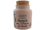Moutarde Savor&Sens aux 3 poivres du monde - 110g