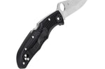 Couteau pliant Spyderco Endura 4 C10SBK double dentelure nylon/fibre de verre noir 12,6cm