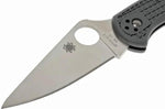 Couteau pliant Spyderco Delica 4 C11FPGY en nylon/fibre de verre gris 10,8cm